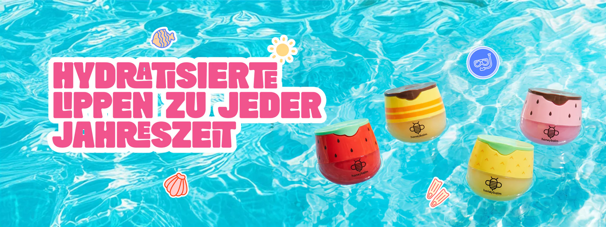 Samtweiche Lippen mit Honeybalm